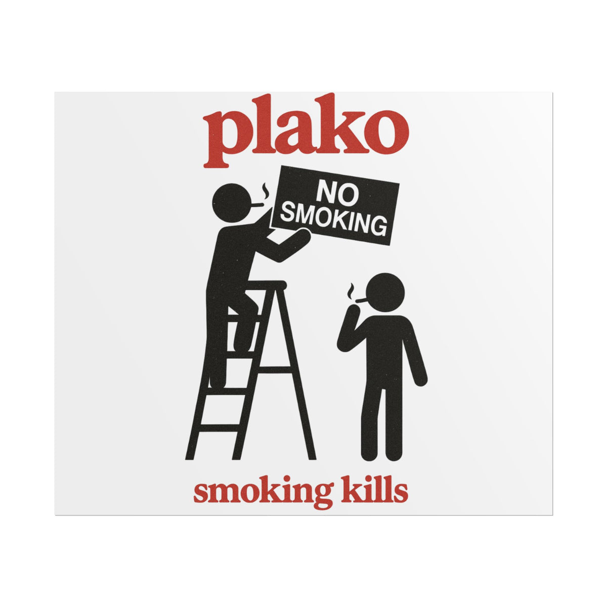NO SMOKING MINI POSTER