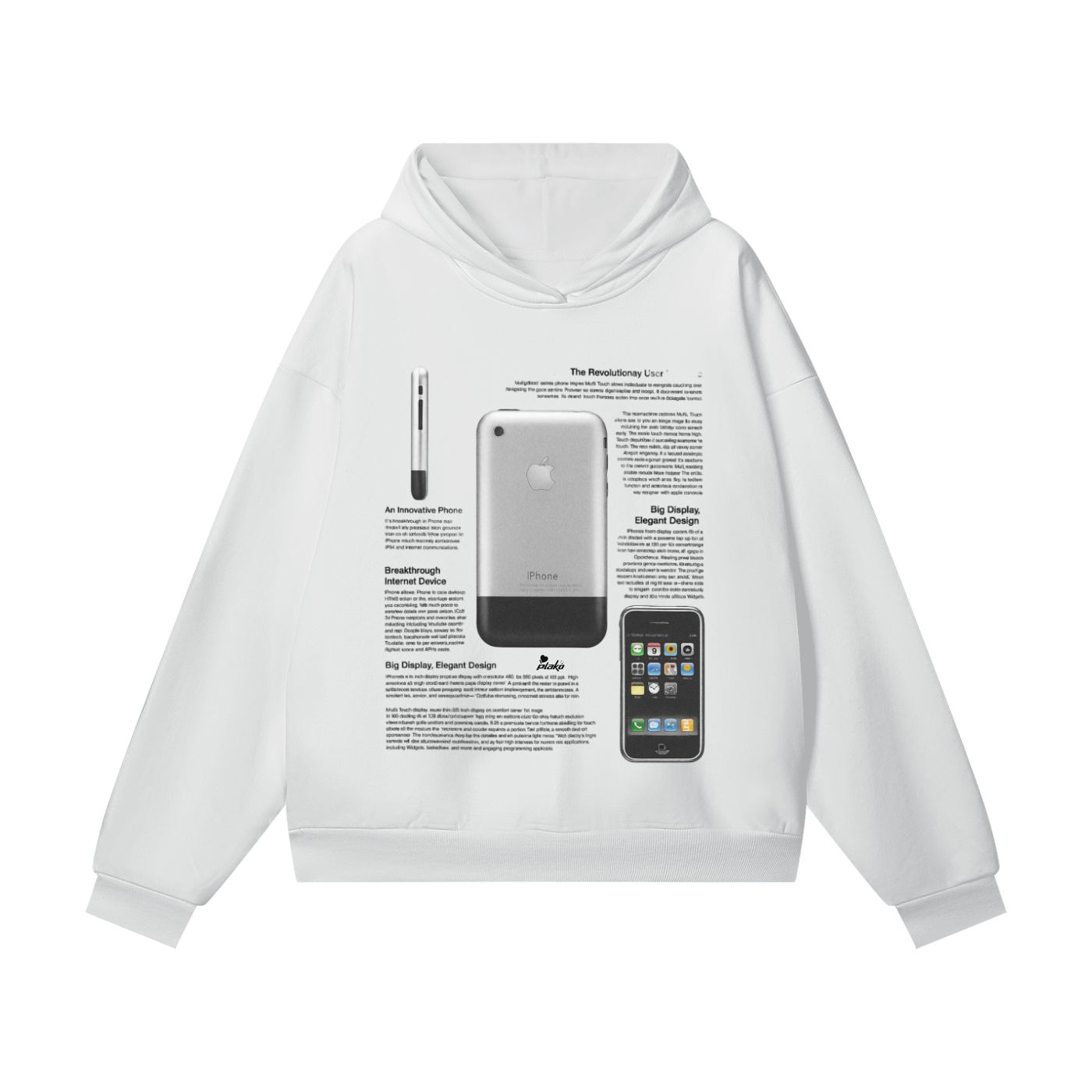 iphone hidden pocket hoodie