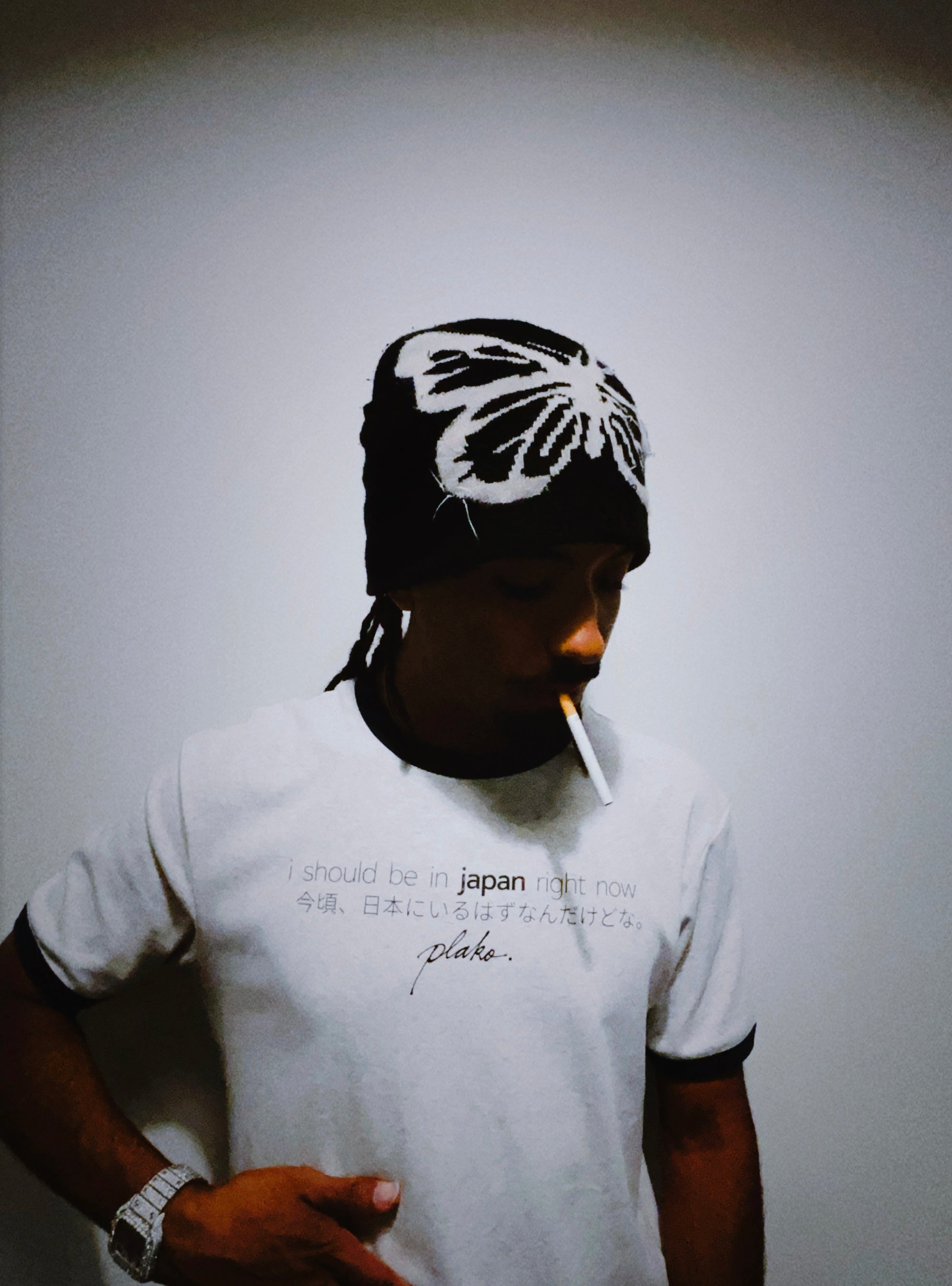 i should be in japan ribbed tee