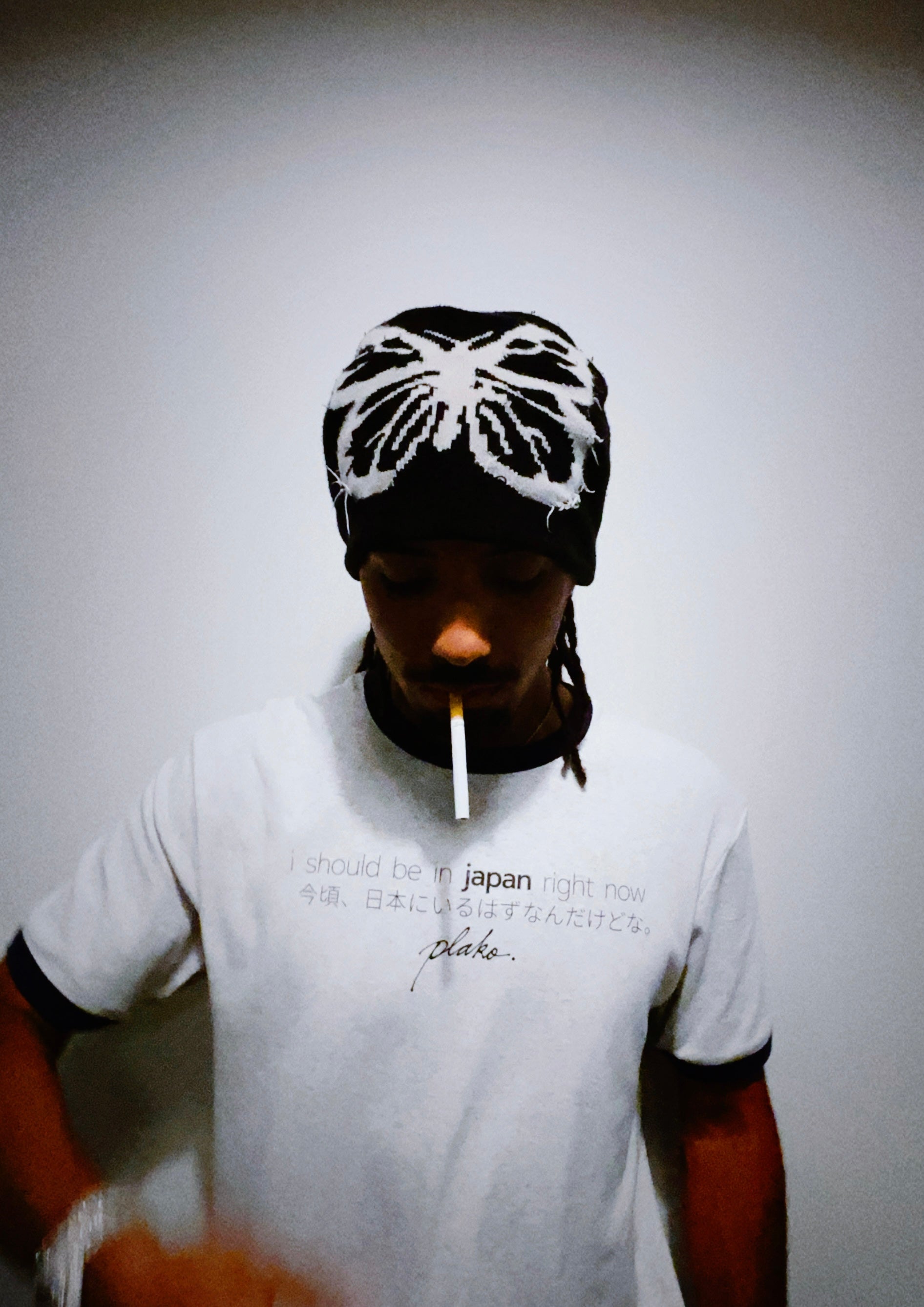 i should be in japan ribbed tee