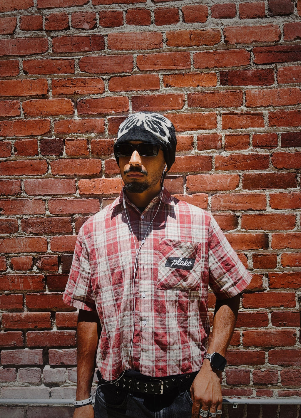 pop director flannel shirt