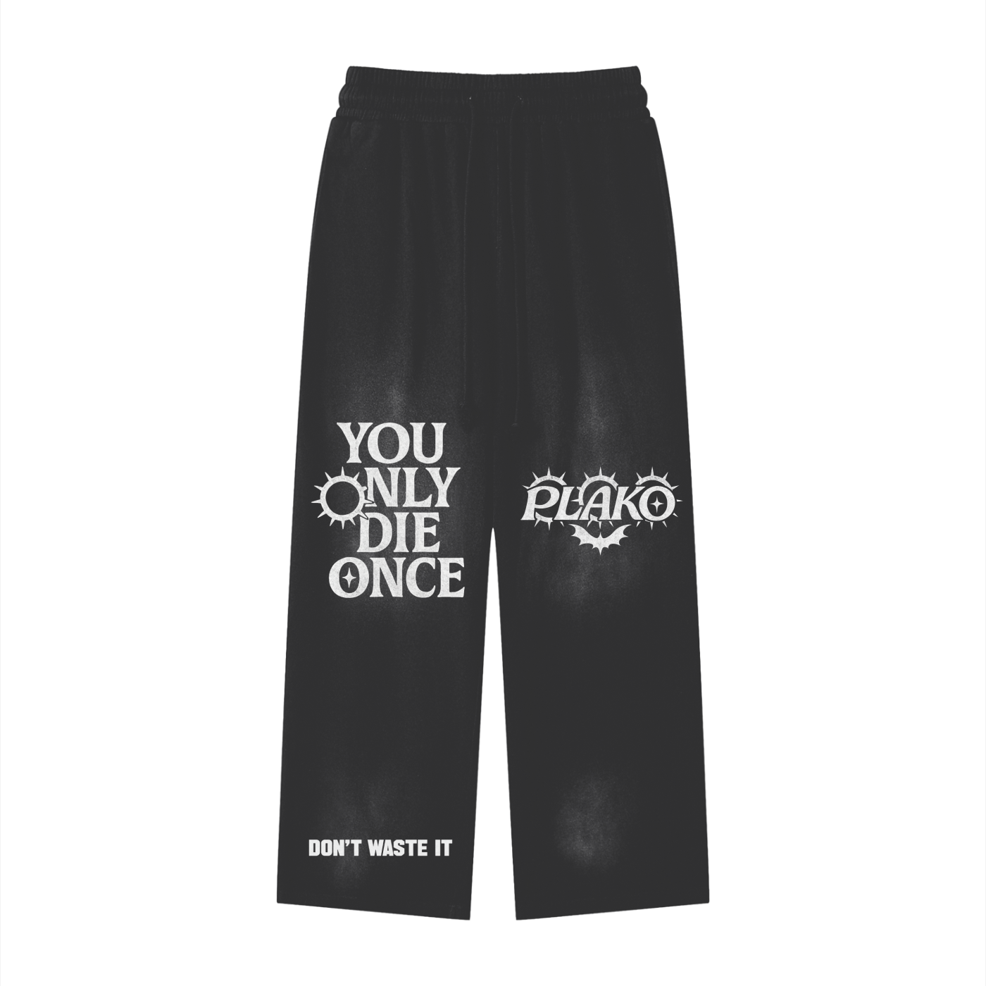 YOU ONLY DIE ONCE SUNFADE SWEATPANTS