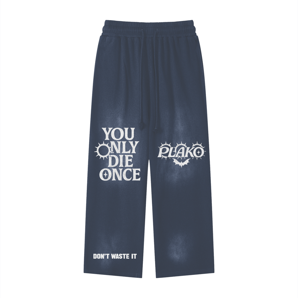 YOU ONLY DIE ONCE SUNFADE SWEATPANTS