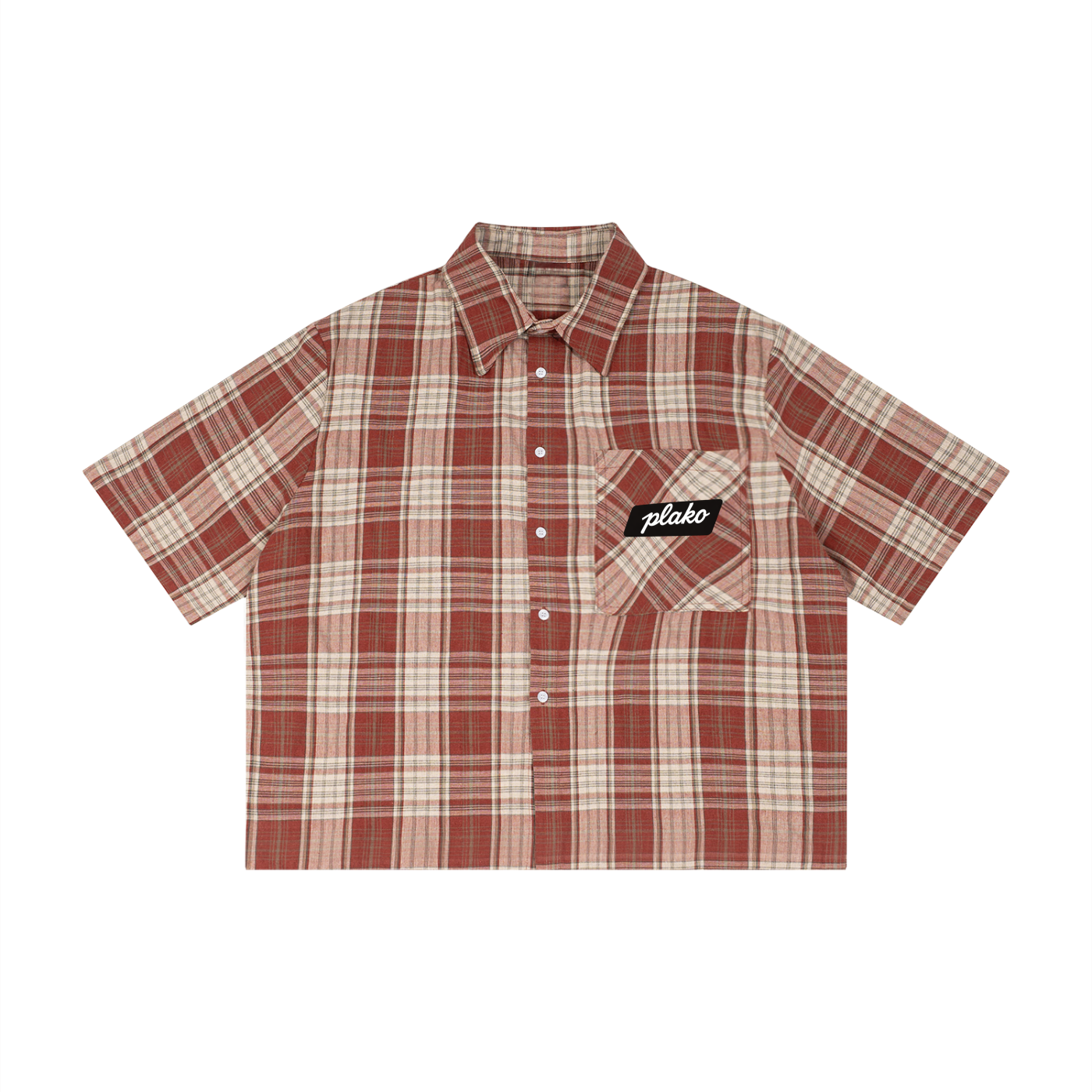 pop director plaid shirt