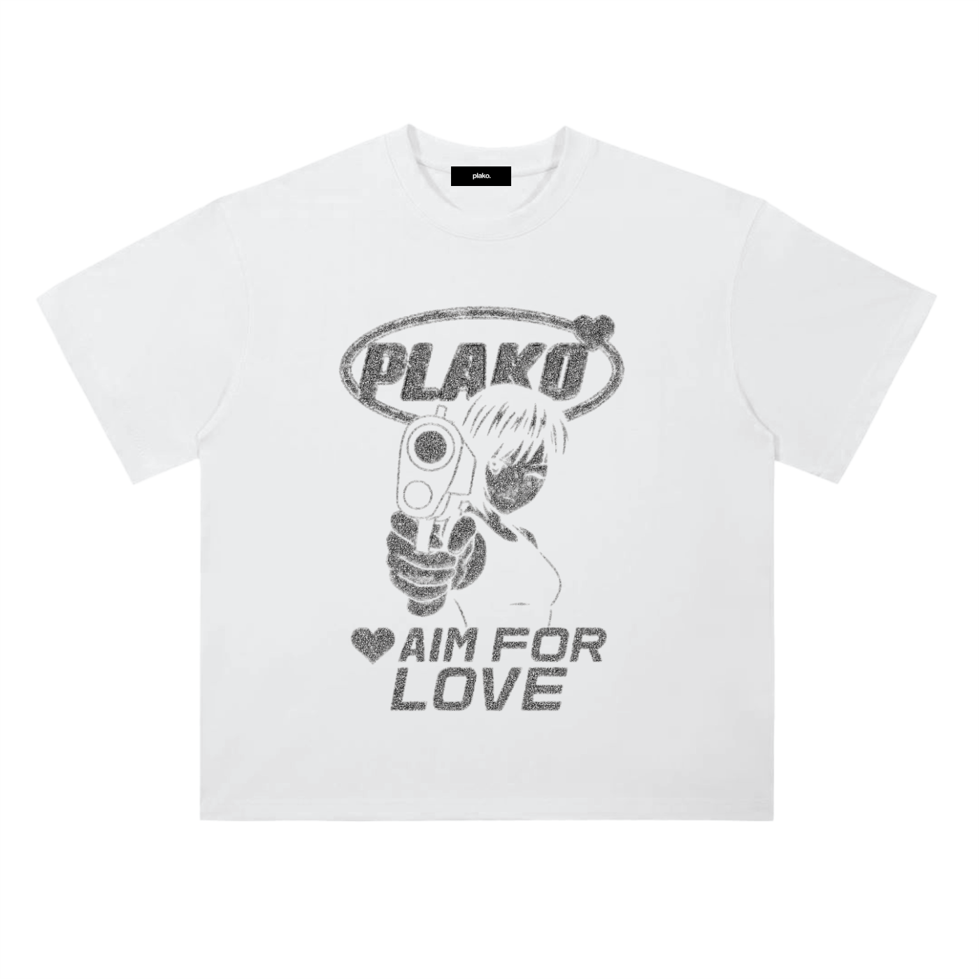 AIM 4 LOVE TEE [GRAY EDITION]