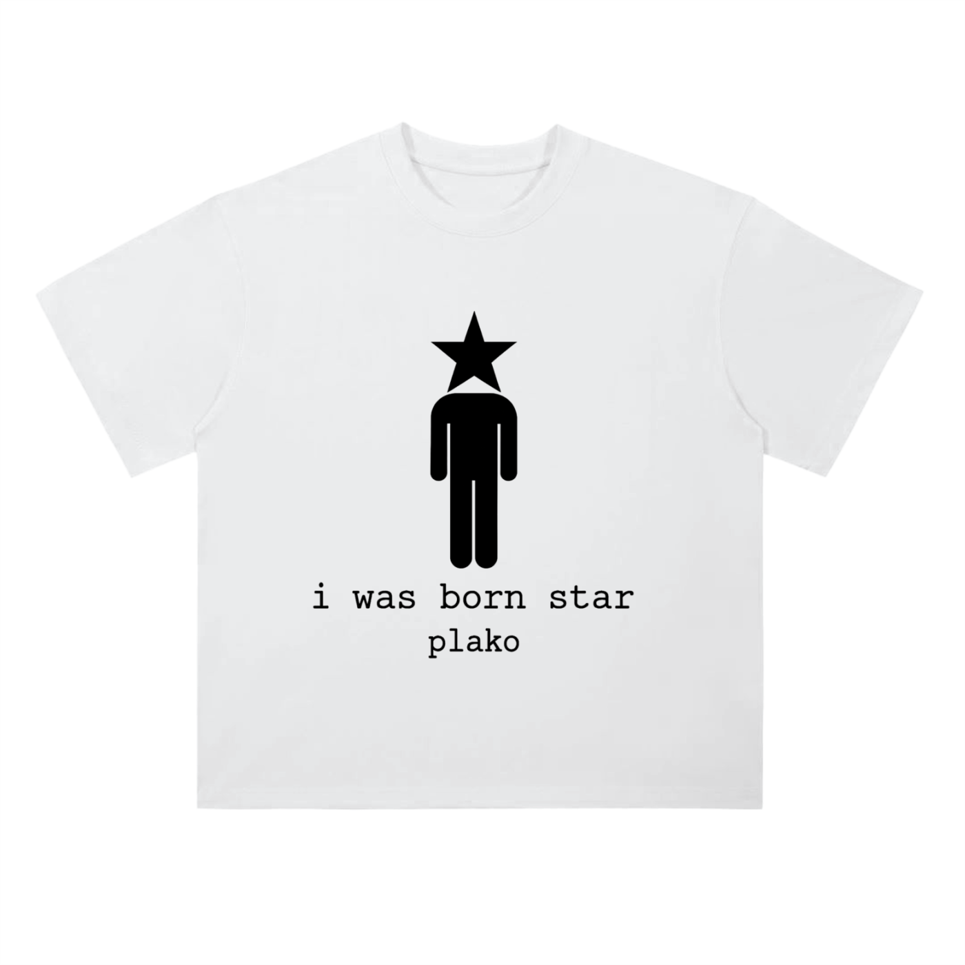 BORN STAR TEE [BLACK EDITION]