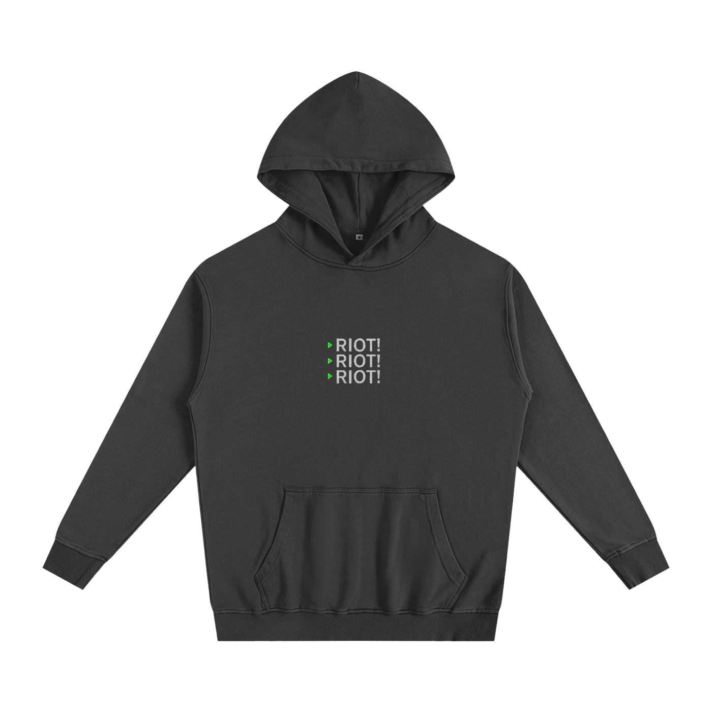 RIOT! OVERSIZED HOODIE [SOLD OUT]