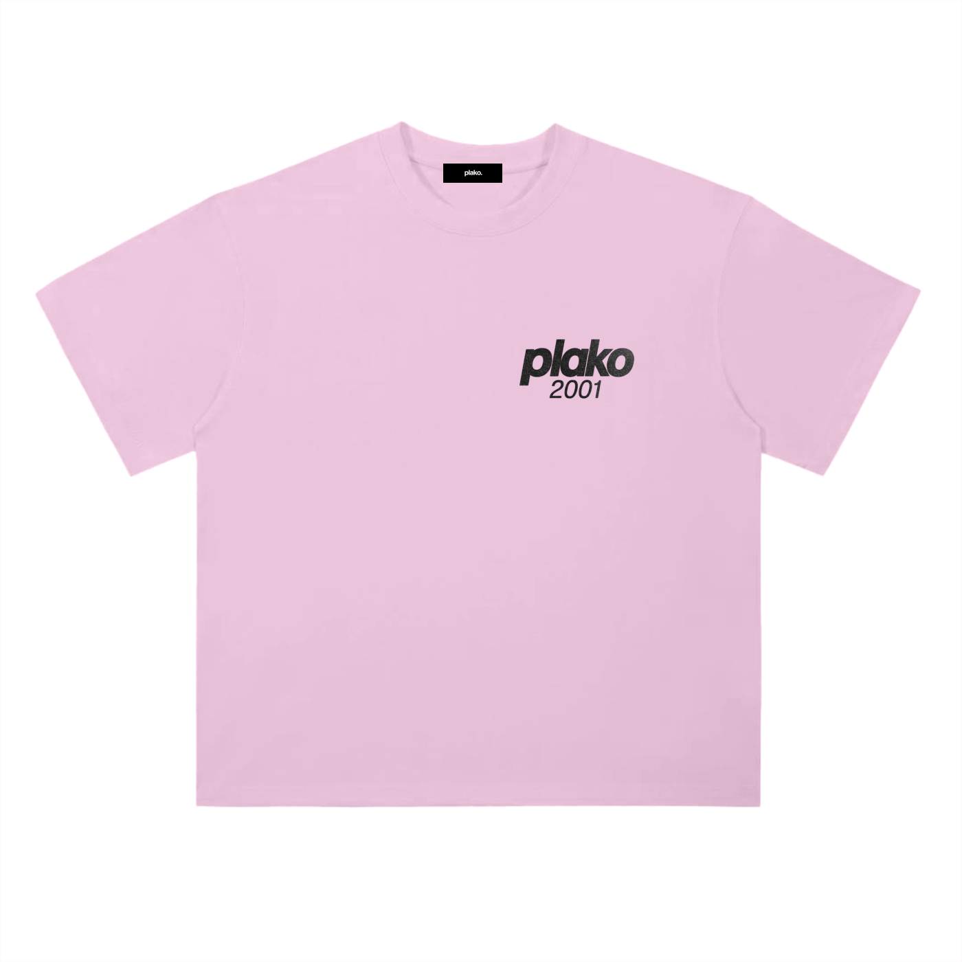 PLAKO ESSENTIALS 2001 HEAVYWEIGHT TEE [BLACK EDITION]