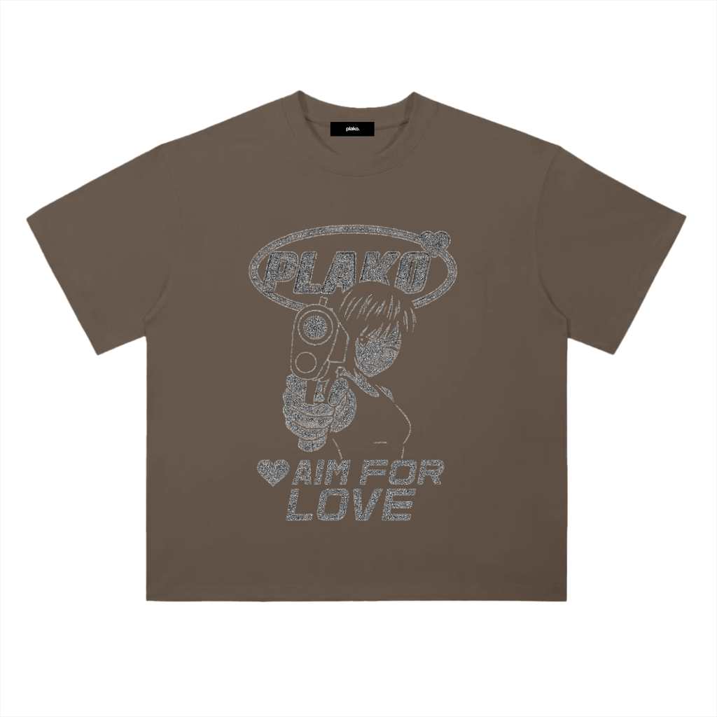 AIM 4 LOVE TEE [GRAY EDITION]