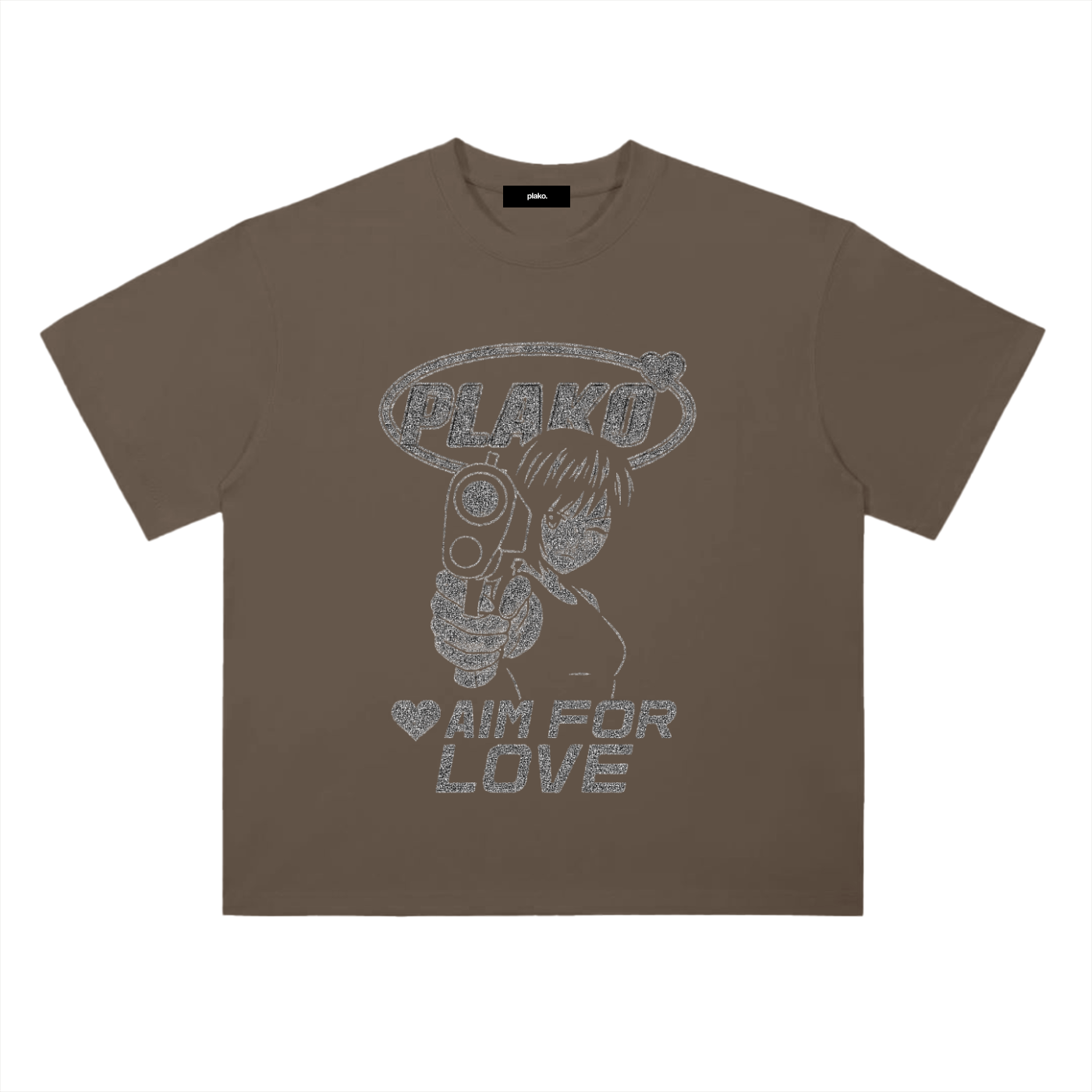AIM 4 LOVE TEE [GRAY EDITION]