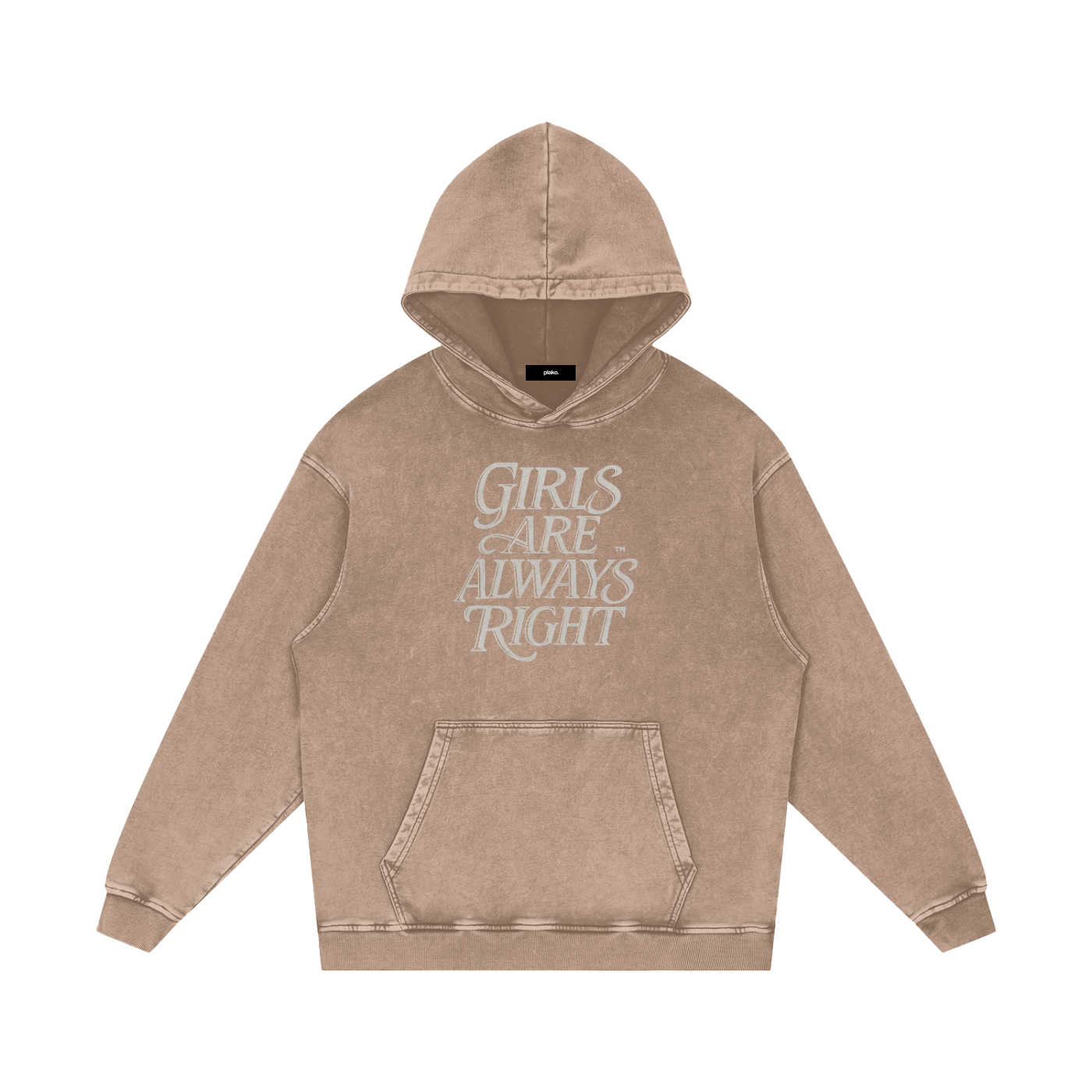 GIRLS ARE ALWAYS RIGHT HOODIE