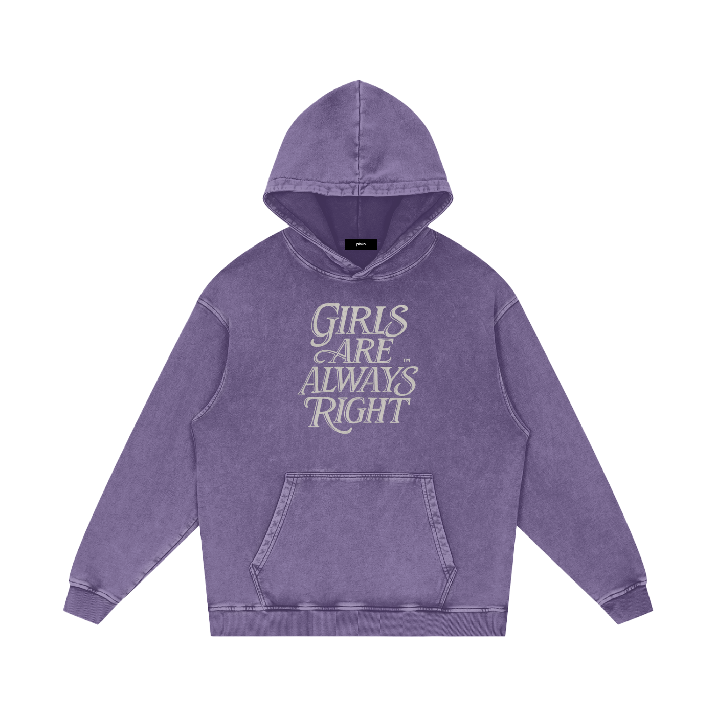 GIRLS ARE ALWAYS RIGHT HOODIE