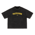 pastel park waffle knit tee