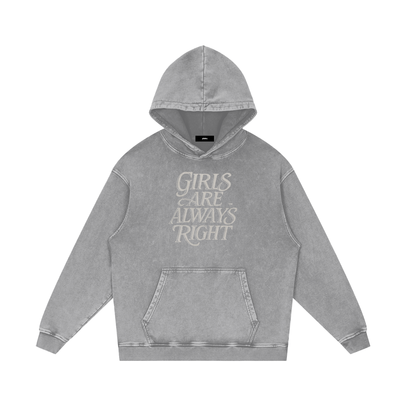 GIRLS ARE ALWAYS RIGHT HOODIE
