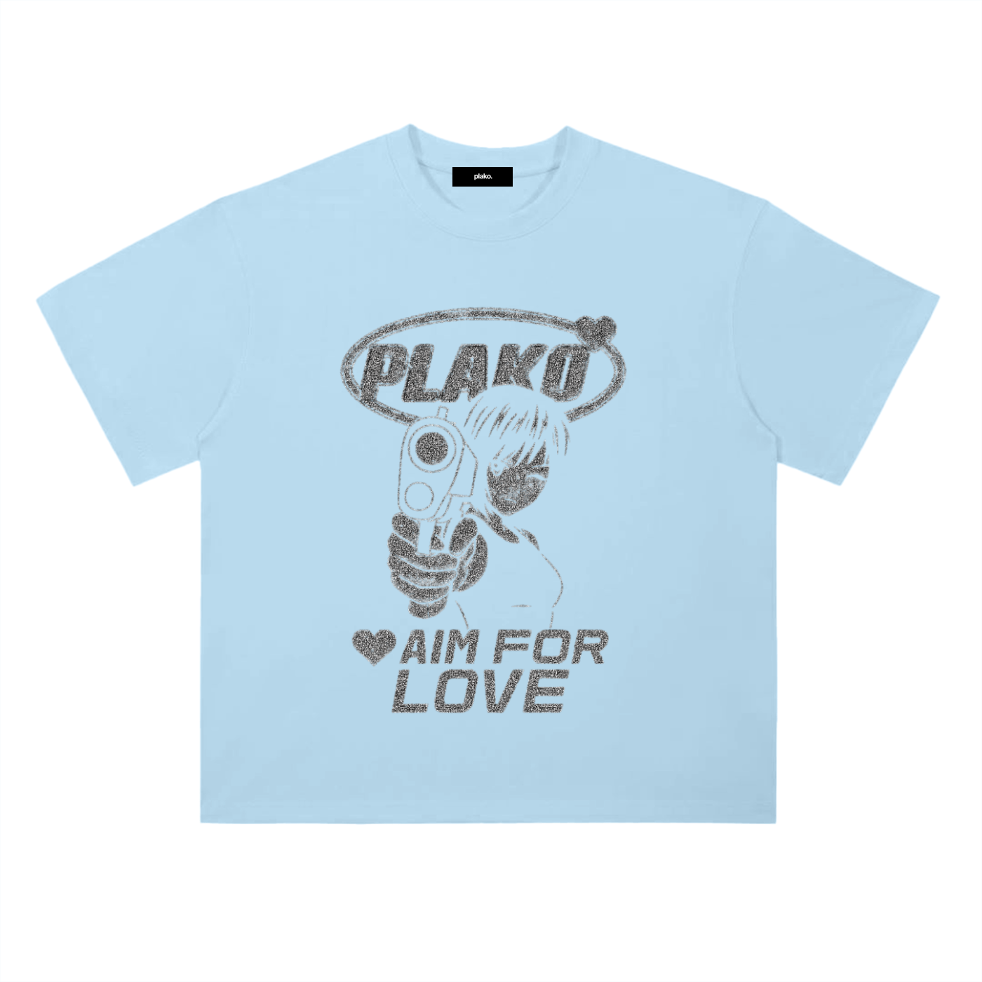 AIM 4 LOVE TEE [GRAY EDITION]
