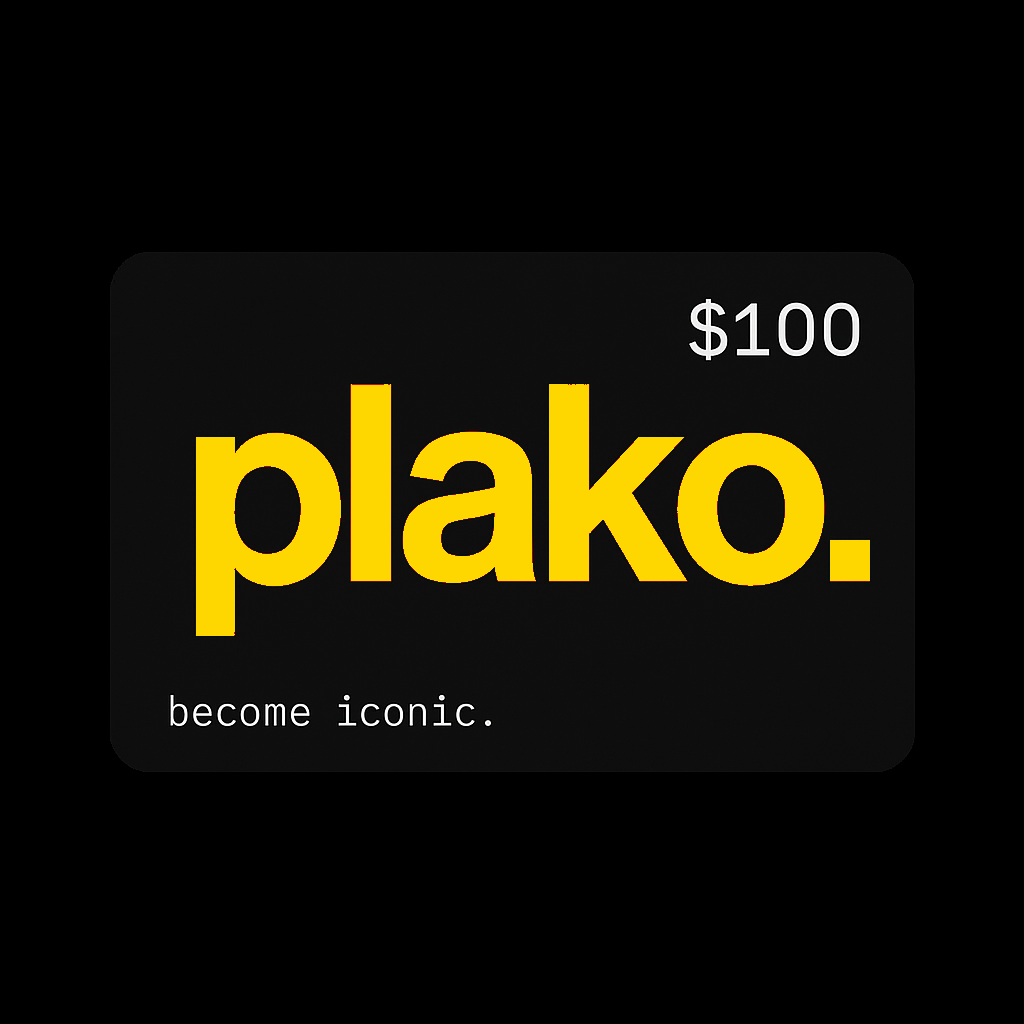 $100 PLAKO GIFT CARD